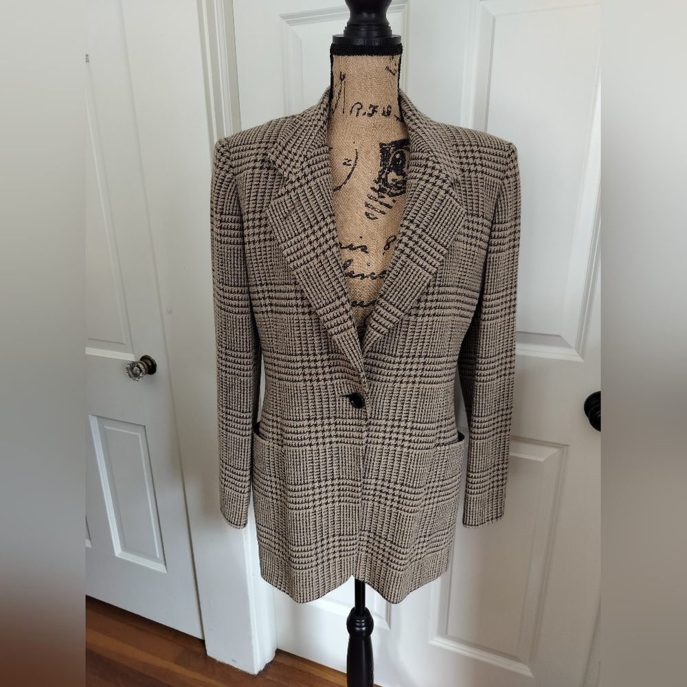 Escada By Margaretha Ley Wool Women's Blazer Size 38